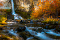 Autumn Waterfall, Patagonia